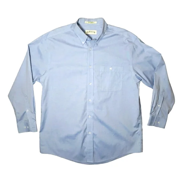 Orvis | Shirts | Orvis Mens Dress Botton Down Long Sleeve Shirt Size Large  | Poshmark
